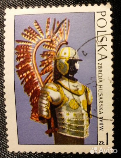 Марки серии Шедевры Польского искусства 1973