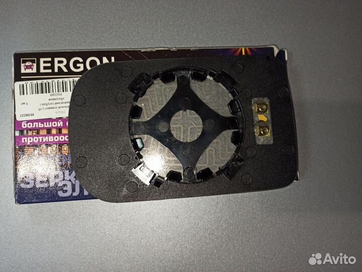 Зеркальный элем R BMW 7 E38,39 99389537 Ergon