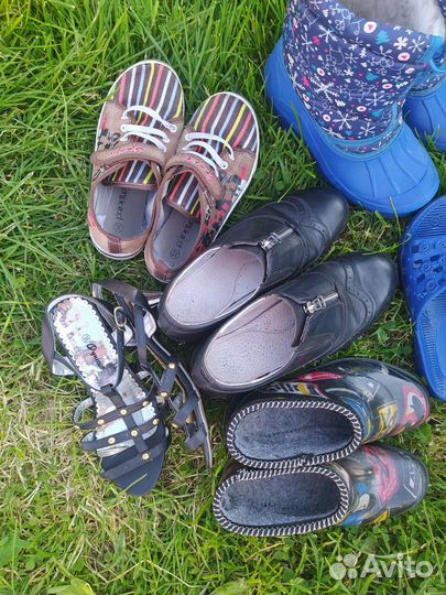 Разная детская обувь 32-35, 8 фото