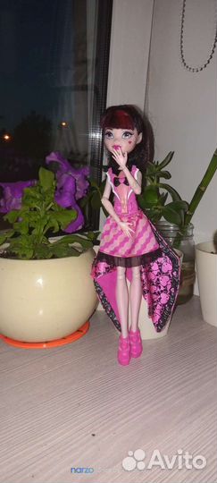 Кукла монстр хай дракулаура с крыльями оригинал