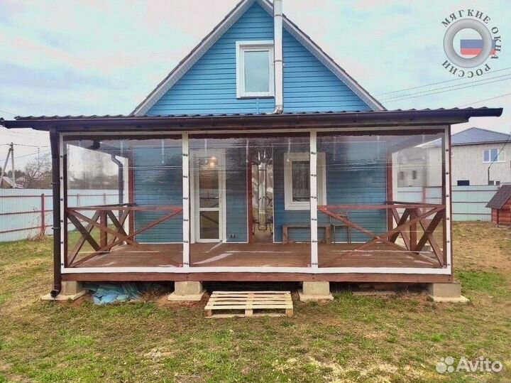 Мягкие окна для беседки