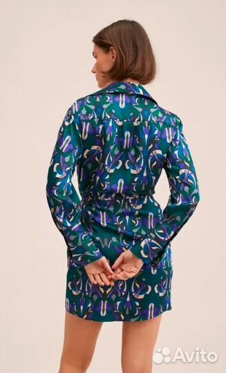 Платье с запахом Mango