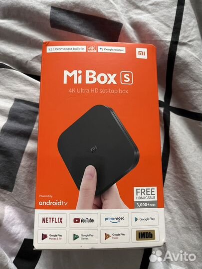 Тв приставка xiaomi mi box s