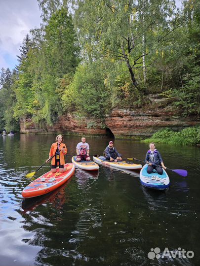 Аренда / сплав на сапах по Оредежу
