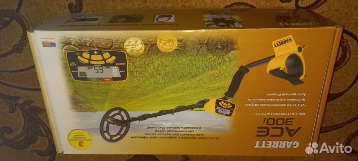 Металлоискатель garrett ace 300i