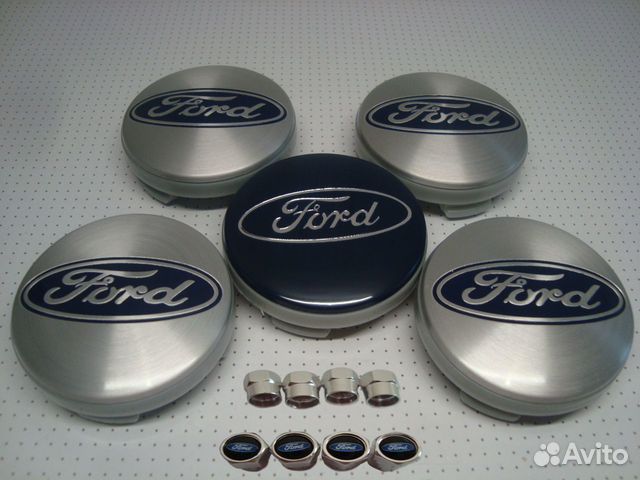 Колпачки заглушка на литые диски Ford 60,58,56,54