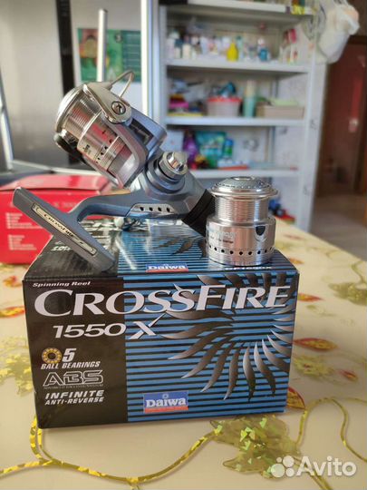 Катушка daiwa crossfire 1550x