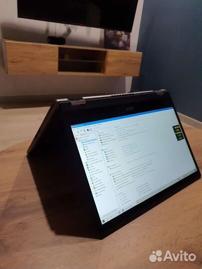 Ноутбук acer spin 3 с сенсорным дисплеем