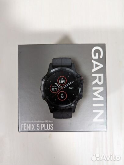 Смарт часы Garmin Fenix 5 plus Sapphire