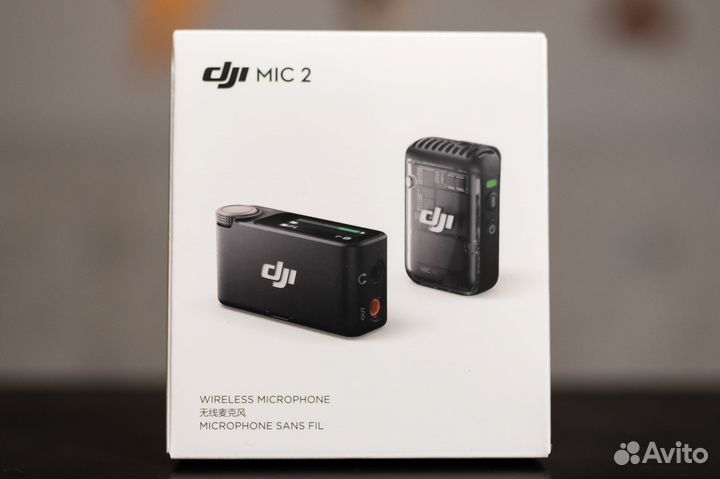 Новый микрофон DJI Mic 2 (1 TX + 1 RX) версия 2