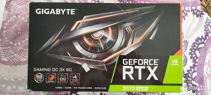 Видеокарта rtx 2070 super