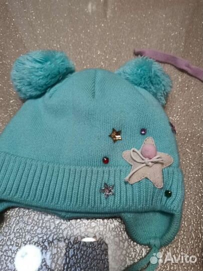 Шапки детские зимние, демисезонные, тюрбаны для де