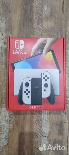 Nintendo Switch Oled: коробка+аксессуары