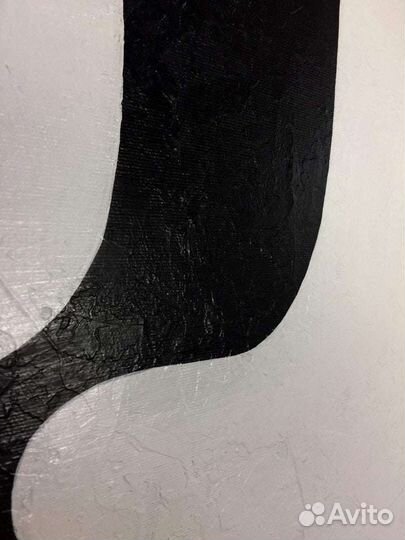 Картина маслом в интерьер силуэты