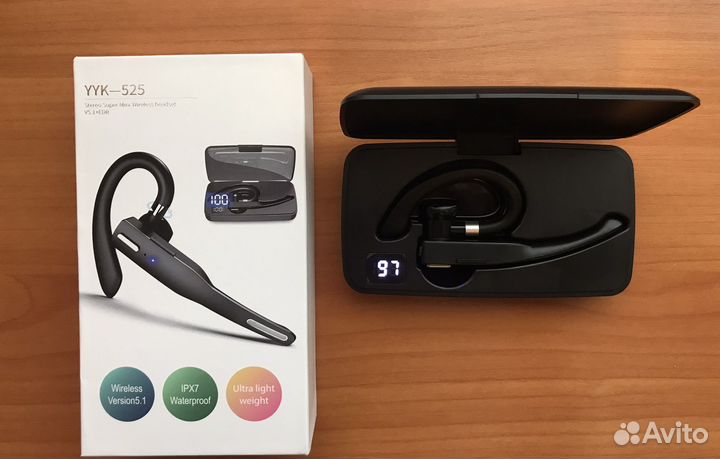 Беспроводная гарнитура Bluetooth с микрофоном