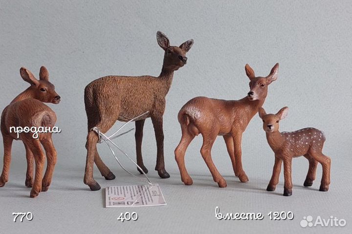 Фигурки обитателей леса Schleich Европа
