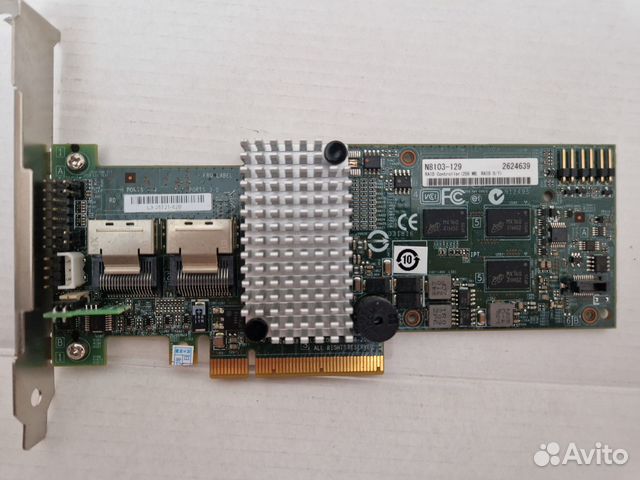 Sata/SAS контроллер LSI 9264-8i купить в Туле | Электроника | Авито