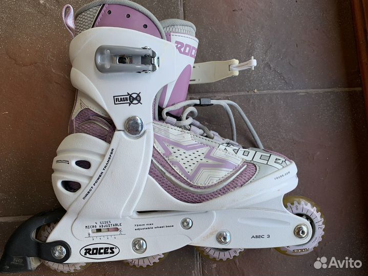 Роликовые коньки Roces, разм 36-40 (4 разм)