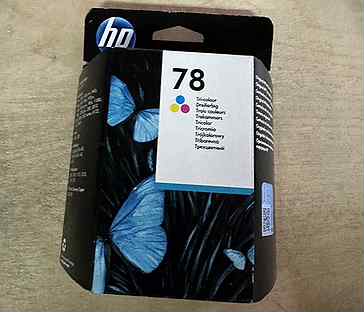 Картридж HP 78 (color), 19 мл (C6578D)