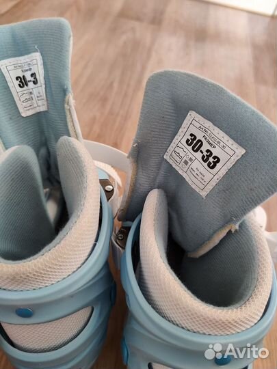 Коньки детские раздвижные 30,31,32,33