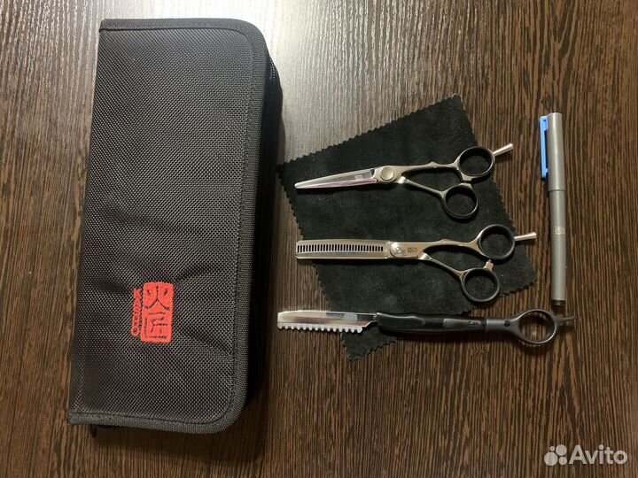 Набор ножниц парикмахерских Kasho