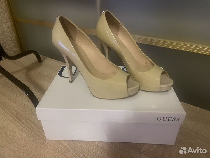 Туфли женские guess 37 оригинал кожа натуральная