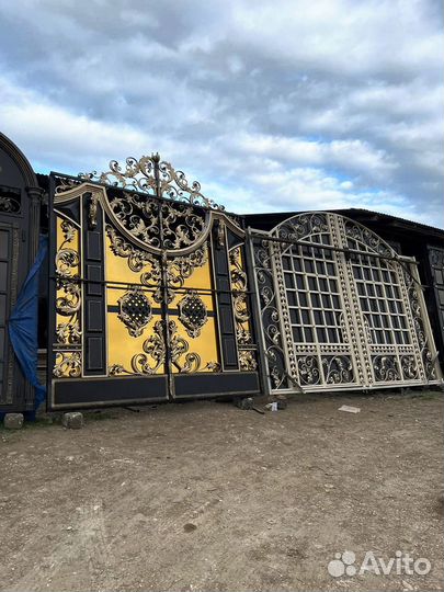 Кованые ворота в Ахтах от производителя