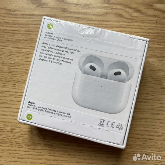 Наушники Apple AirPods 3 новые (fke)