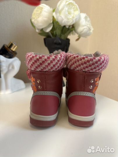 Ботинки зимние Котофей для девочки
