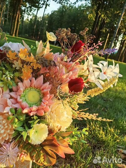 Букет цветов из мыла
