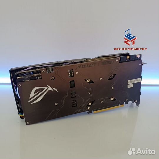 Видеокарта Asus GeForce GTX 1070 TI ROG strix 8 Гб