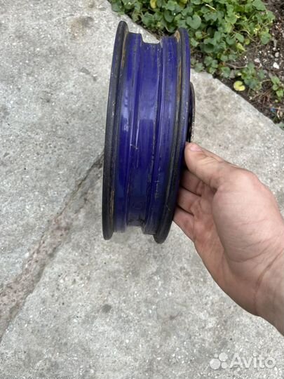 Передний фиолетовый диск Honda Dio AF 28/35