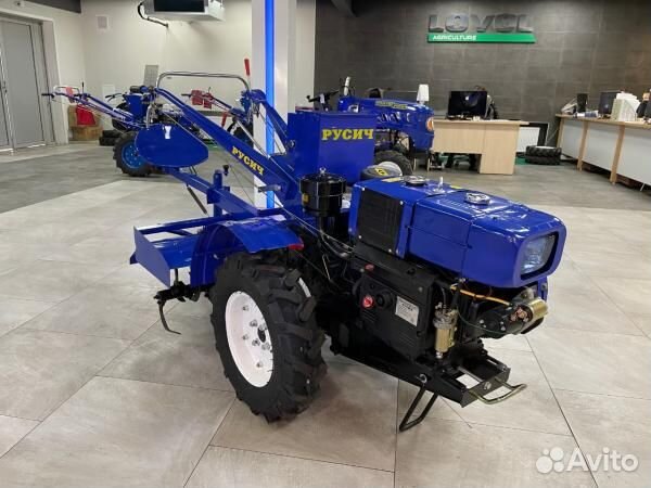 Дизельный мотоблок Хопер 15E+косилка Заря