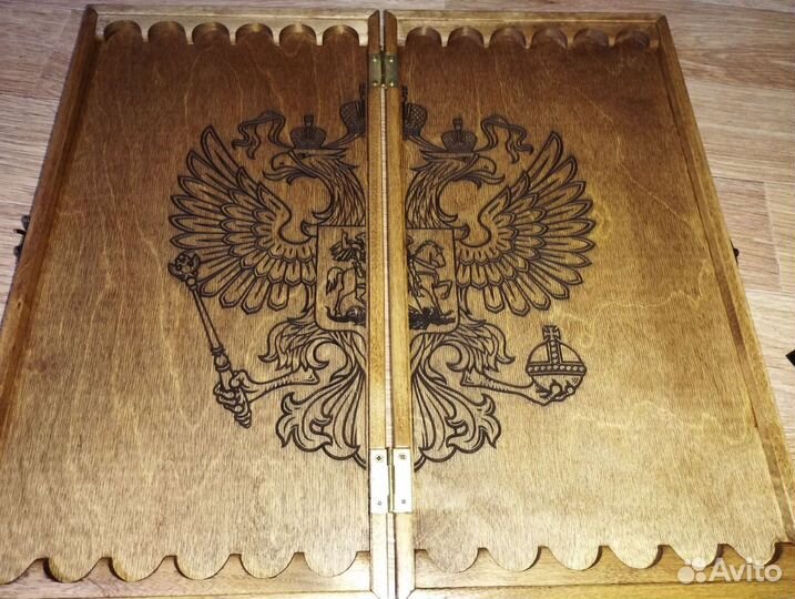 Нарды ручной работы с рисунком новые