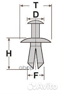 Крепежное изделие 10097 (4) 10097 SSParts