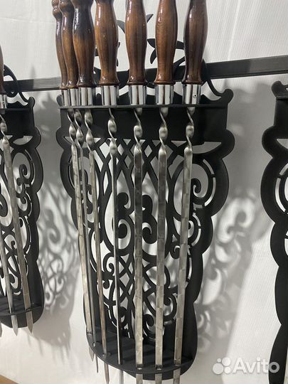 Шампура с подставкой