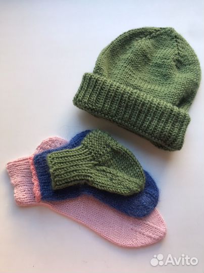 Носки вязаные детские
