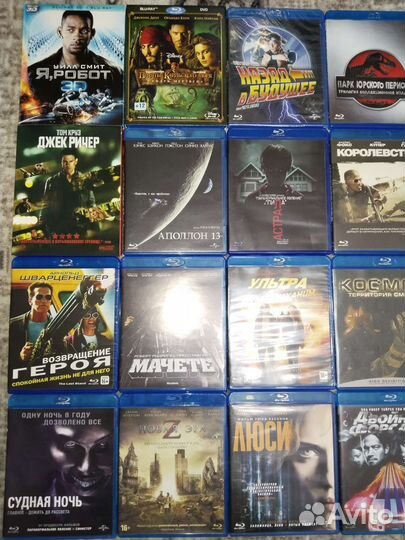 Коллекция боевиков и фантастики (Blu-ray)