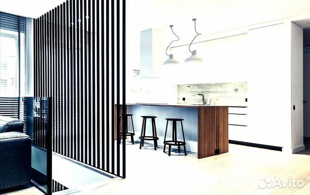 Раздвижная реечная дверь