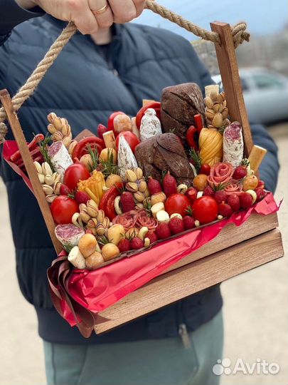 Мужские букеты.Съедобные букеты. Мясной букет