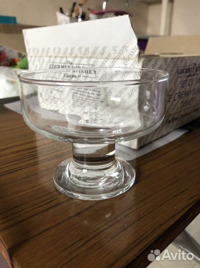 Креманки 6 шт новые