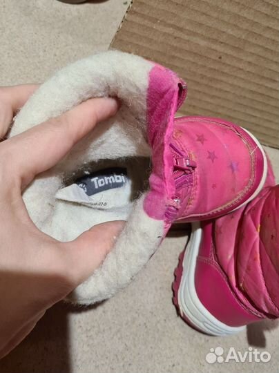 Сапожки зимние детские Tombi 23р