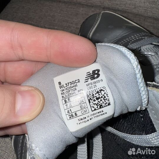 Кроссовки (41, UK 7,5 ) new balance wl373gc2