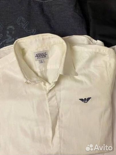 Рубашка armani на 14 лет