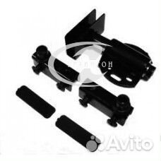 Петли комплект для 1 стекл двери с лифтом черный