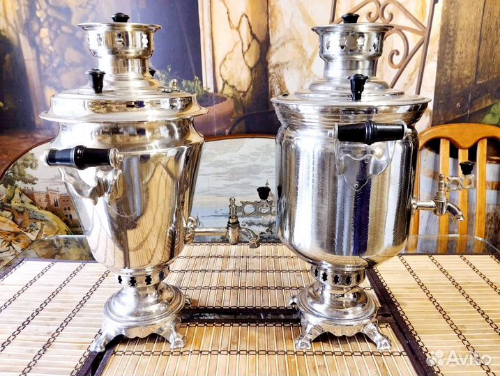 Самовары жаровые в состоянии новых
