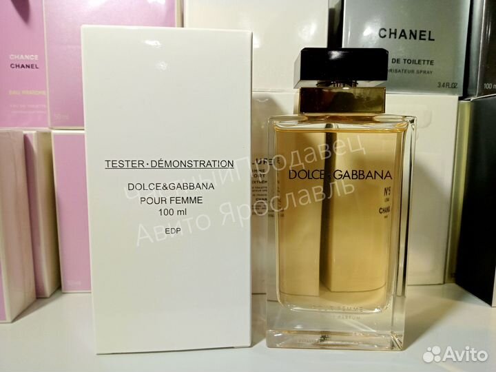 Dolce gabbana pour femme 100ml tester lot*DG992