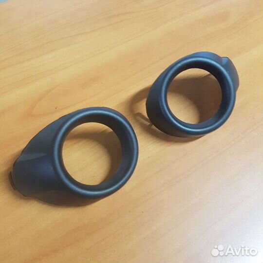 Рамки птф черные 2шт Ford Focus 3