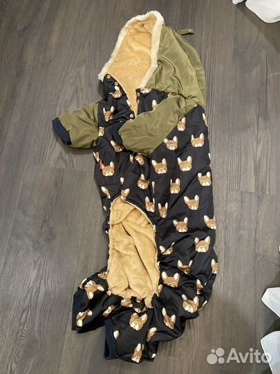 Комбинезон для собаки утепленный