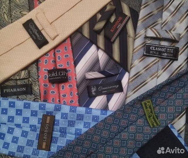 Галстуки мужские, использовались мало